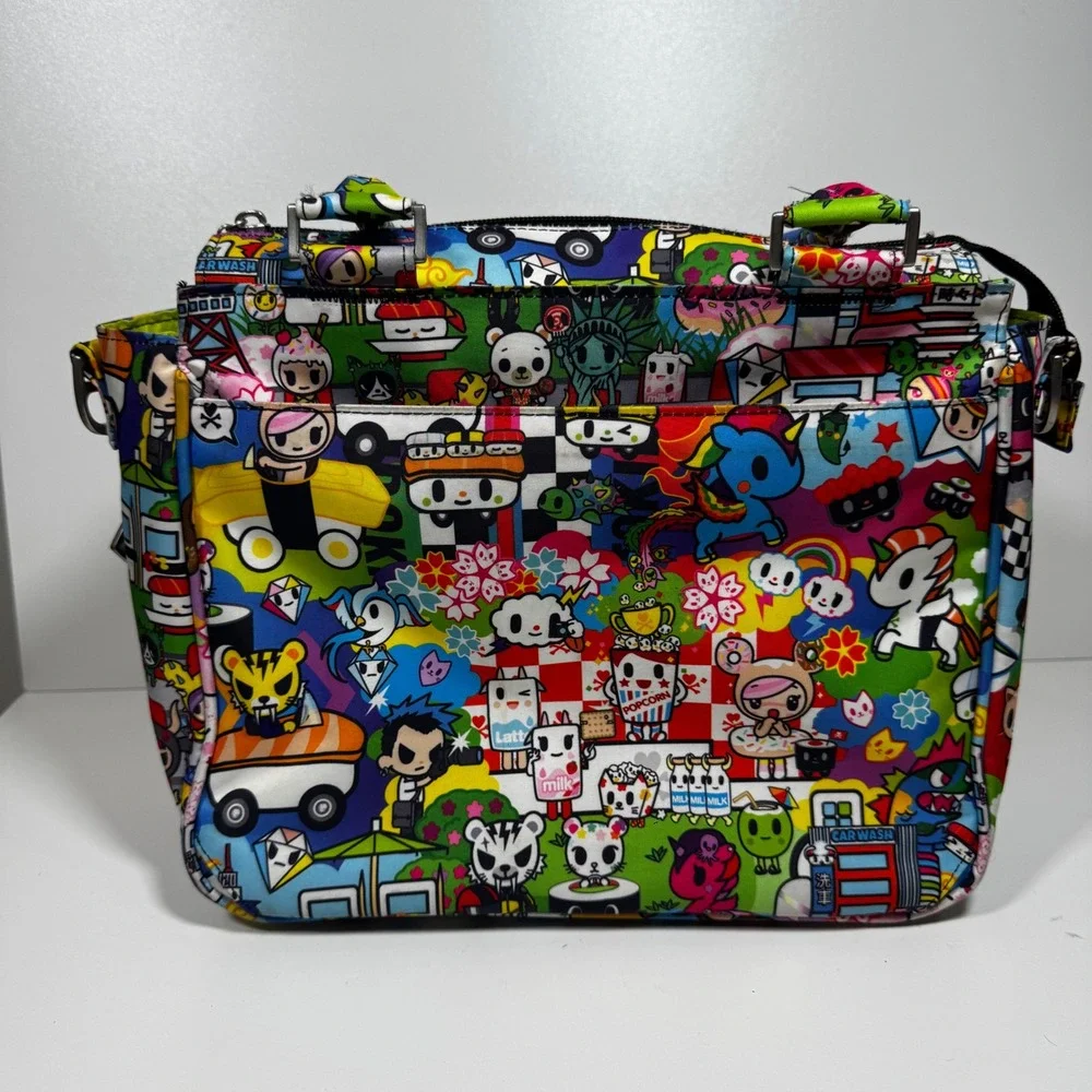 Tokidoki x Ju-Ju-Be Be Classy Sushi Cars Tote Satchel Diaper Bag Purse Kawaii - Picture 4 of 12